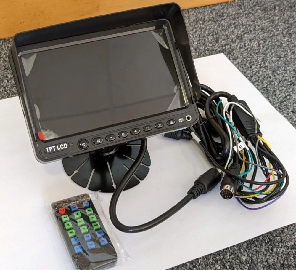 7" Vehicle Monitor DVR Recorder