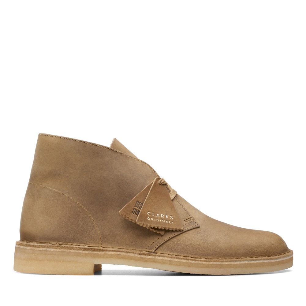 Clarks Men's Desert Boot Maple Leather 26174057