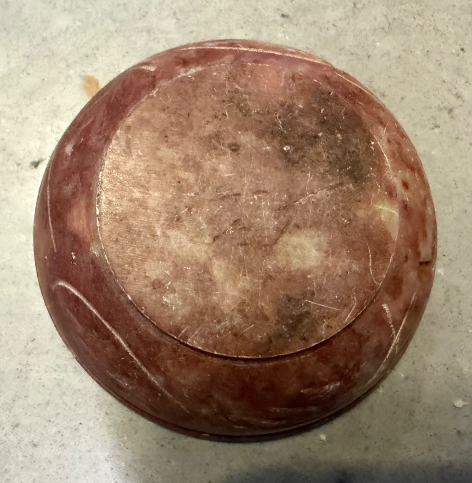 Soapstone Incense Burner w/Lid