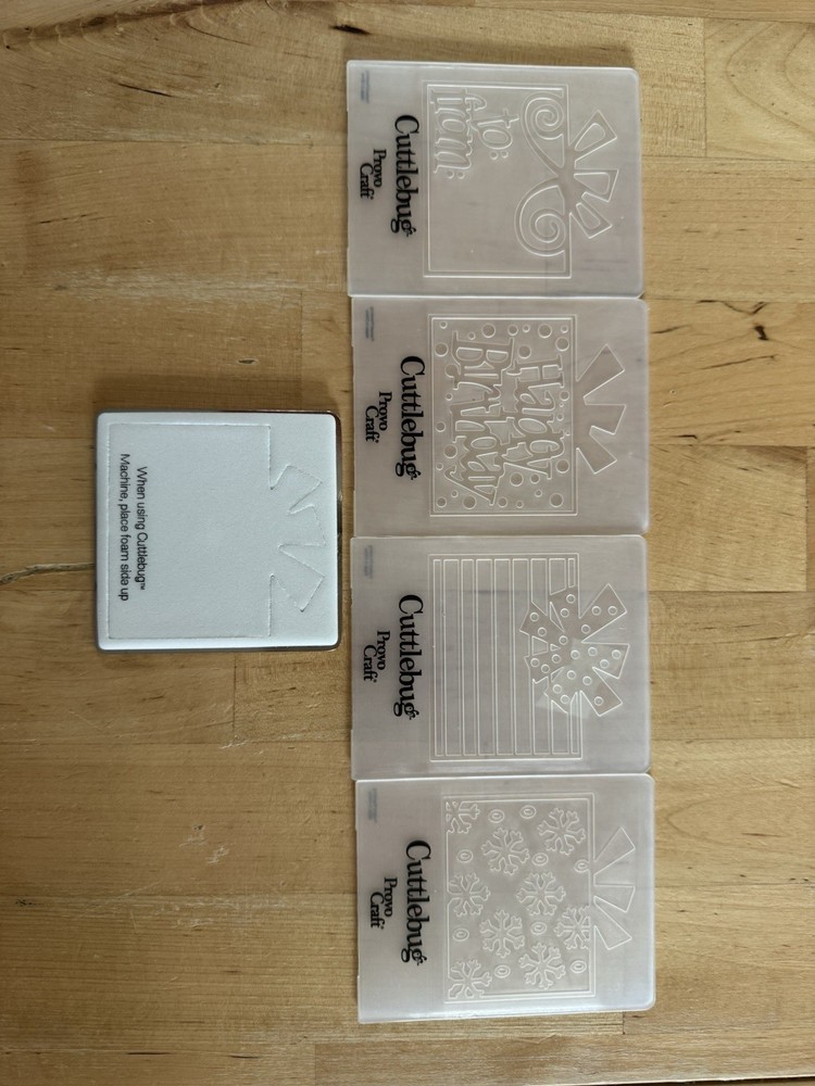 Disney Provo Craft Cuttlebug Embossing Folders & Die Sets Lot