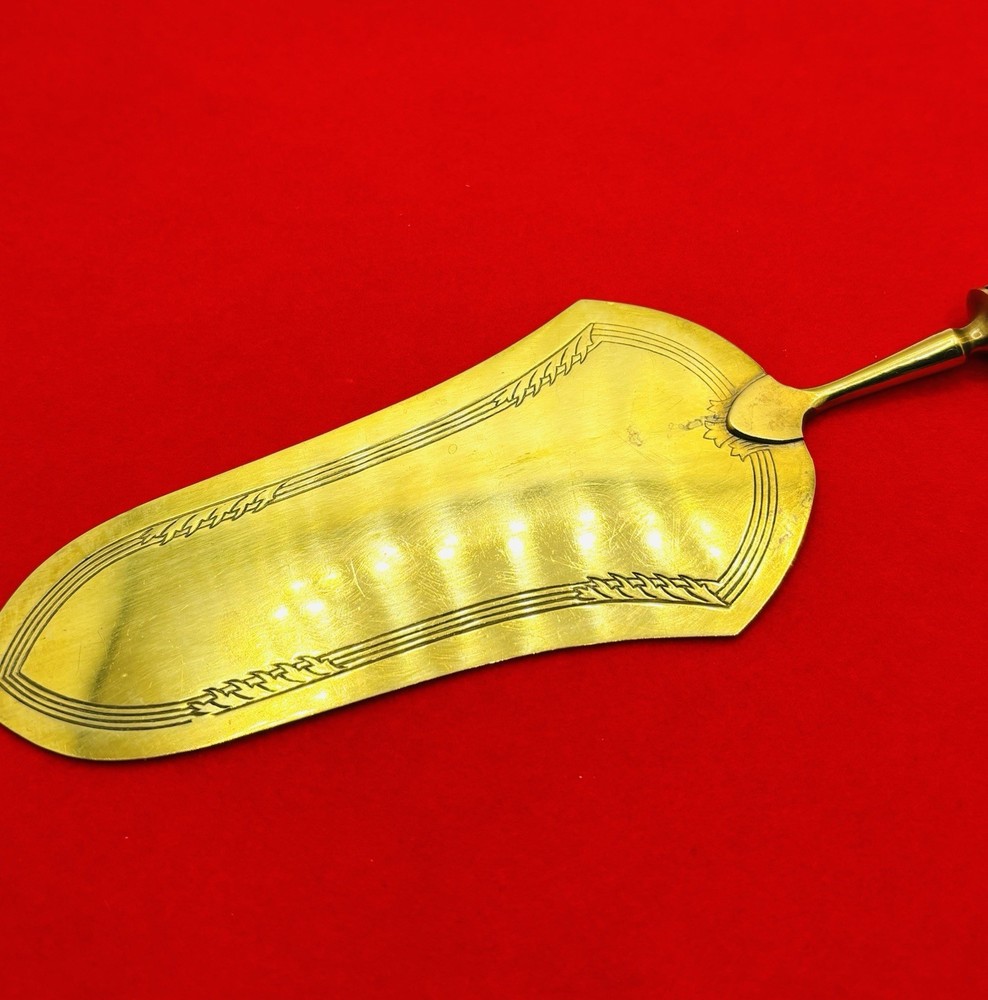 1900's ANTIQUE Pastry Cake Server 10" German Silver 800