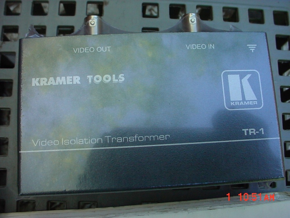 Kramer Tools Model TR-1 Video Isolation Transformer