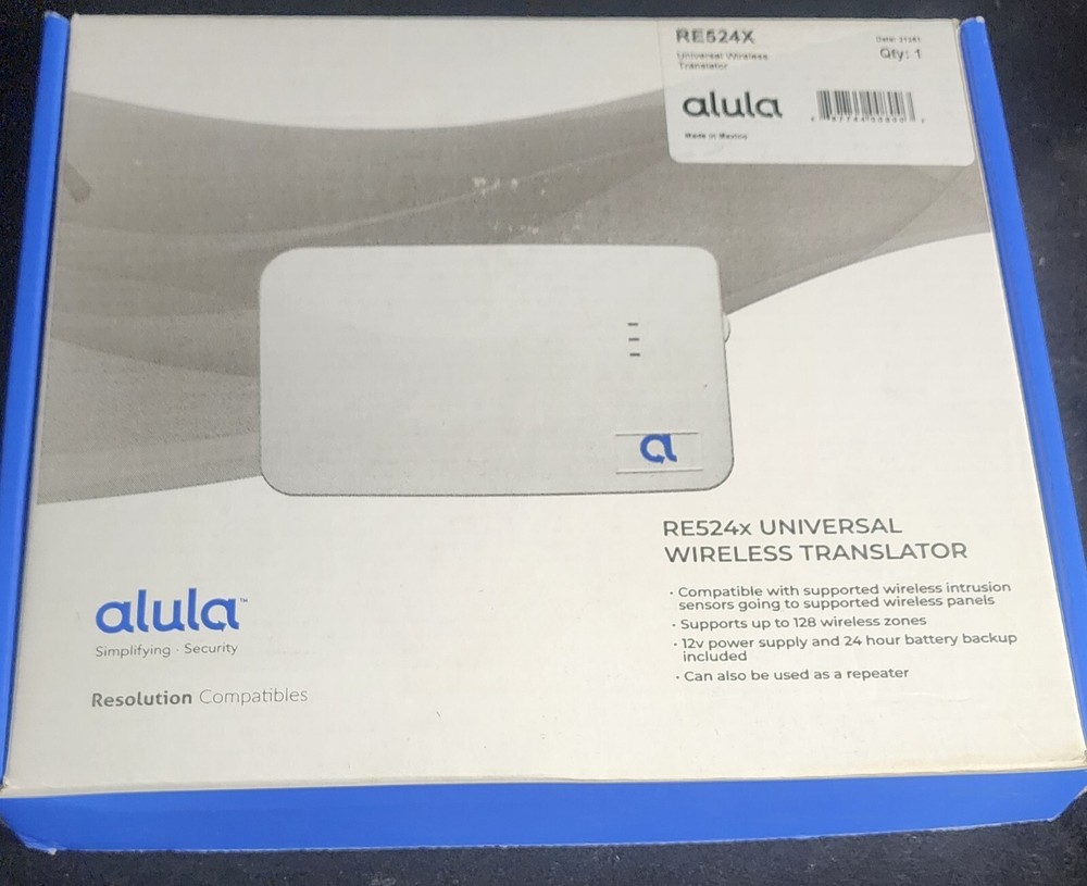 Alula RE524X Wireless Translator - White