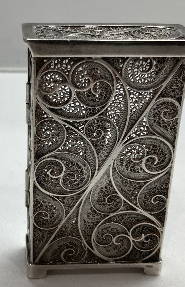 Sterling Silver Miniature Closet Filigree
