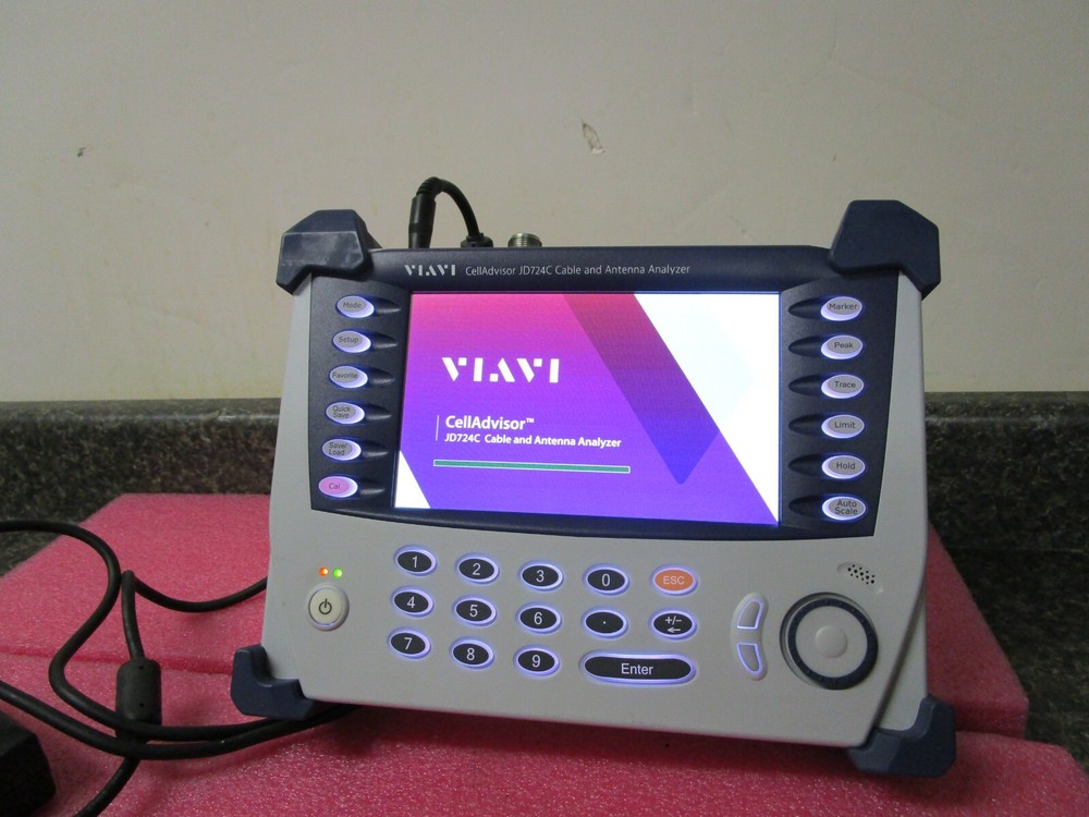 JDSU Viavi JD724C Cell Advisor Cable and Antenna Analyzer Kit - Missing Battery