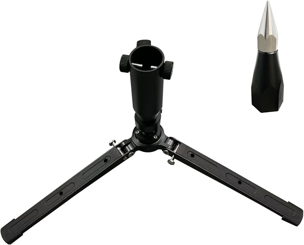 Prism Pole Stabilizer, Range Pole Ground Stand Base with 5/8-11 Female Pole Tip