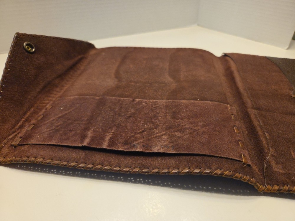 Vintage Leather Document Holder /folder / portfolio
