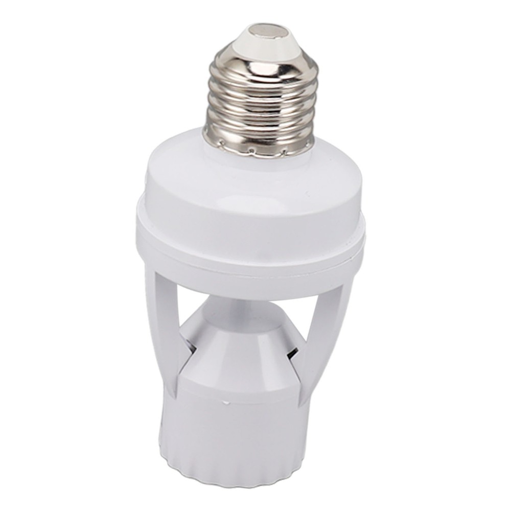 Motion Sensor Light Socket Automatic Nighttime On Off For Basement