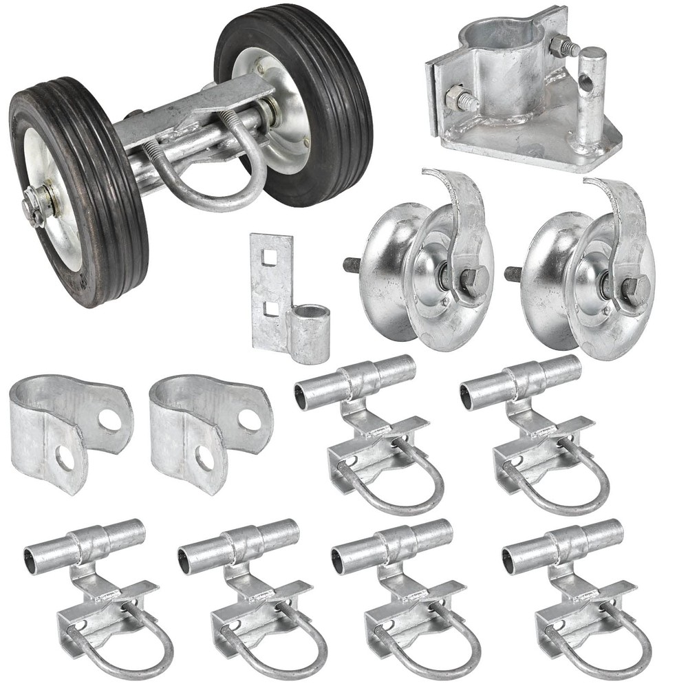 Rolling Gate Hardware Kit for Chain Link Sliding 1