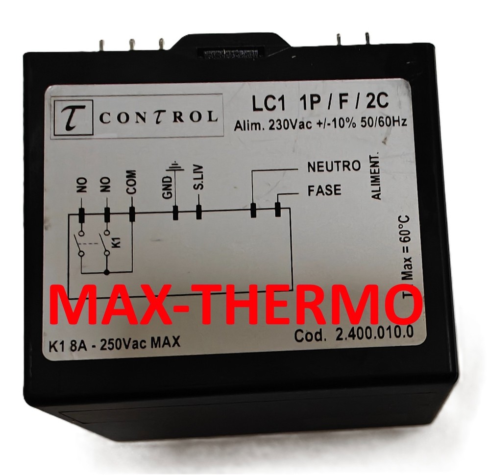 T control LC1 1P/F/2C  cod 2.400.0  level controller  for  coffe machine