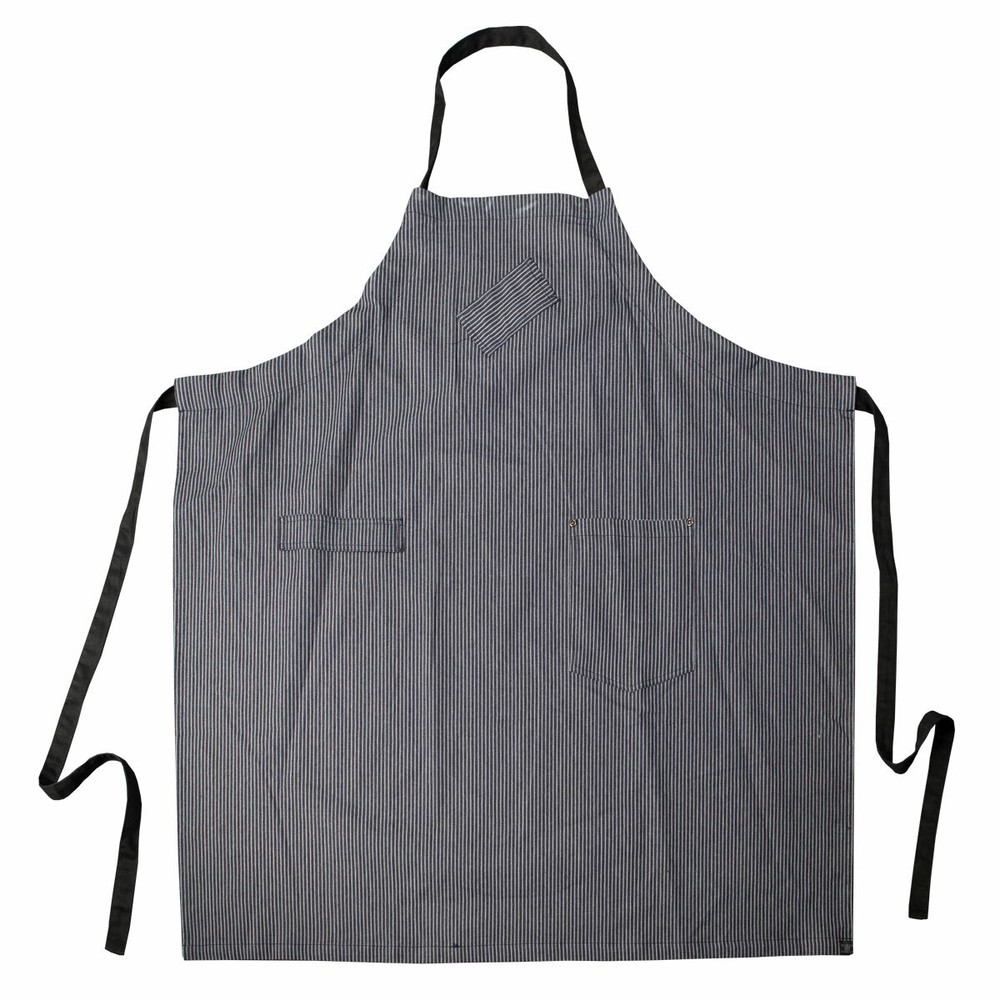 Chef Code 36" Denim Bib Apron with Adjustable Strap CC524DNM
