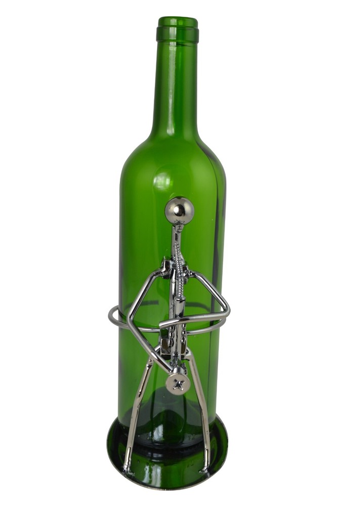 Saxophone Player Bottle Holder
