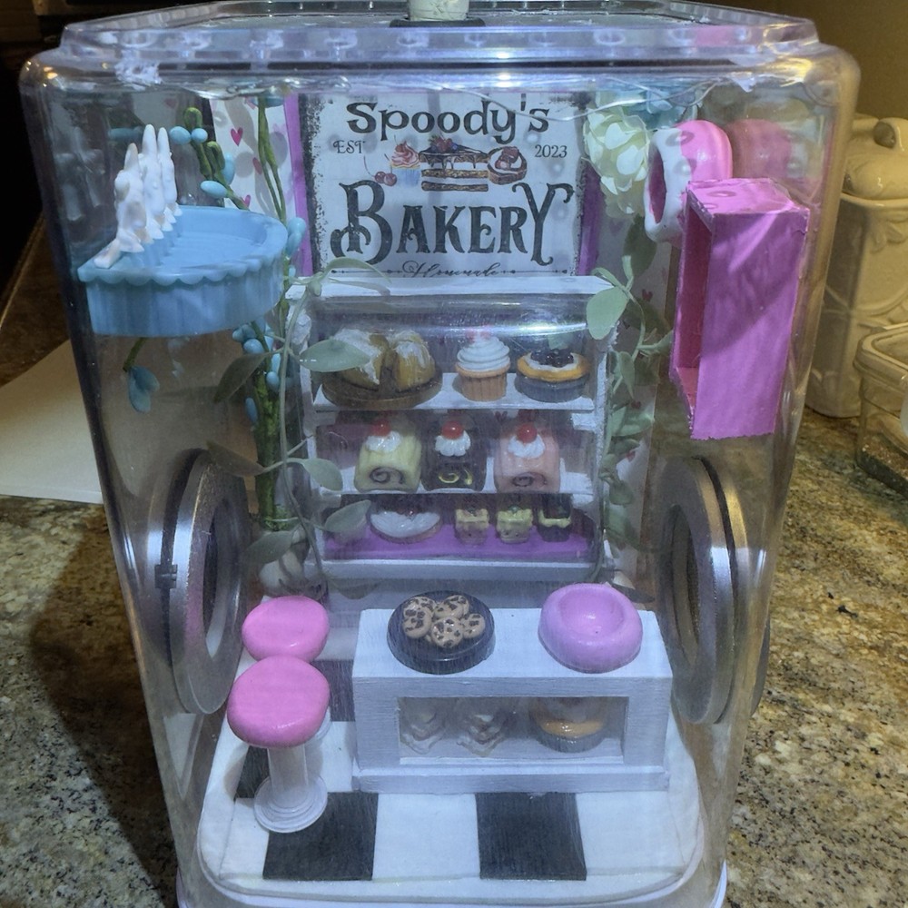 Jumping Spider Enclosure Bakery Themed Handmade