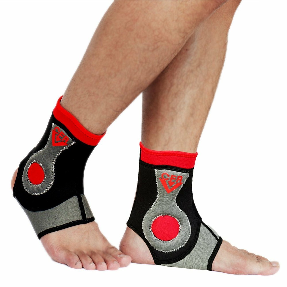 CFR High Compression Ankle Support Paded Neoprene Sleeve Pullover Wrap Sock U3