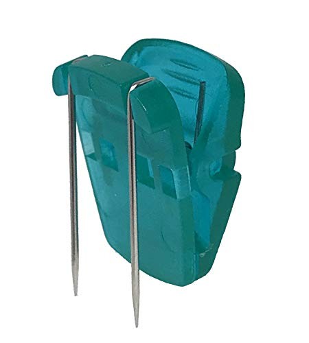 (12 Pack) CWC1052 Cubicle Fabric Partition Panel Clips, Assorted Color