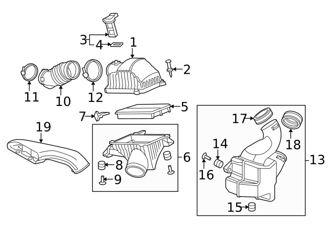 Genuine Honda Engine Air Filter Element 17220-RN0-A00