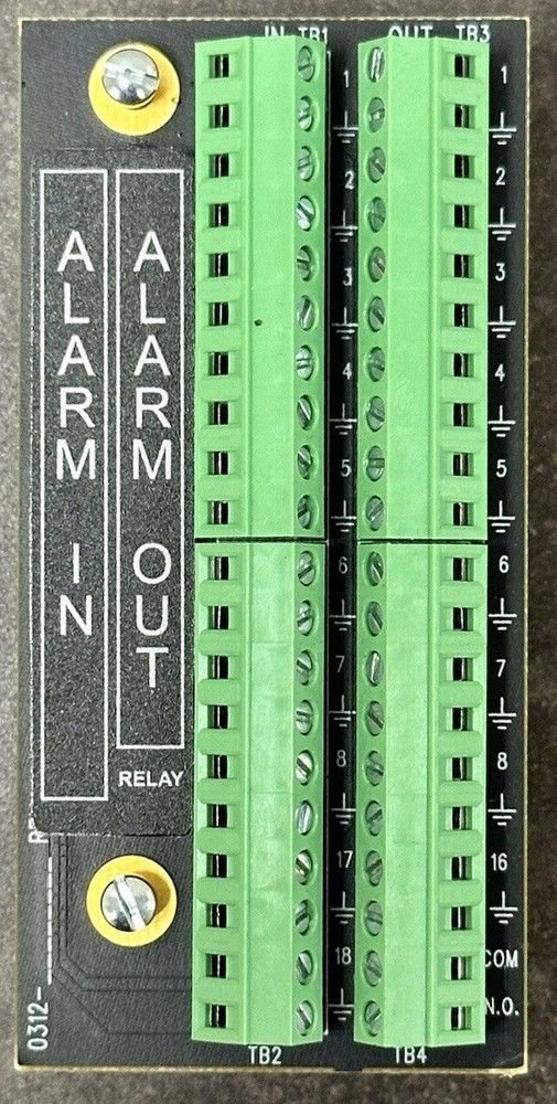 AMERICAN DYNAMICS TYCO 0312-1006-01 INPUT/OUTPUT CARD INTERFACE CONNECTOR