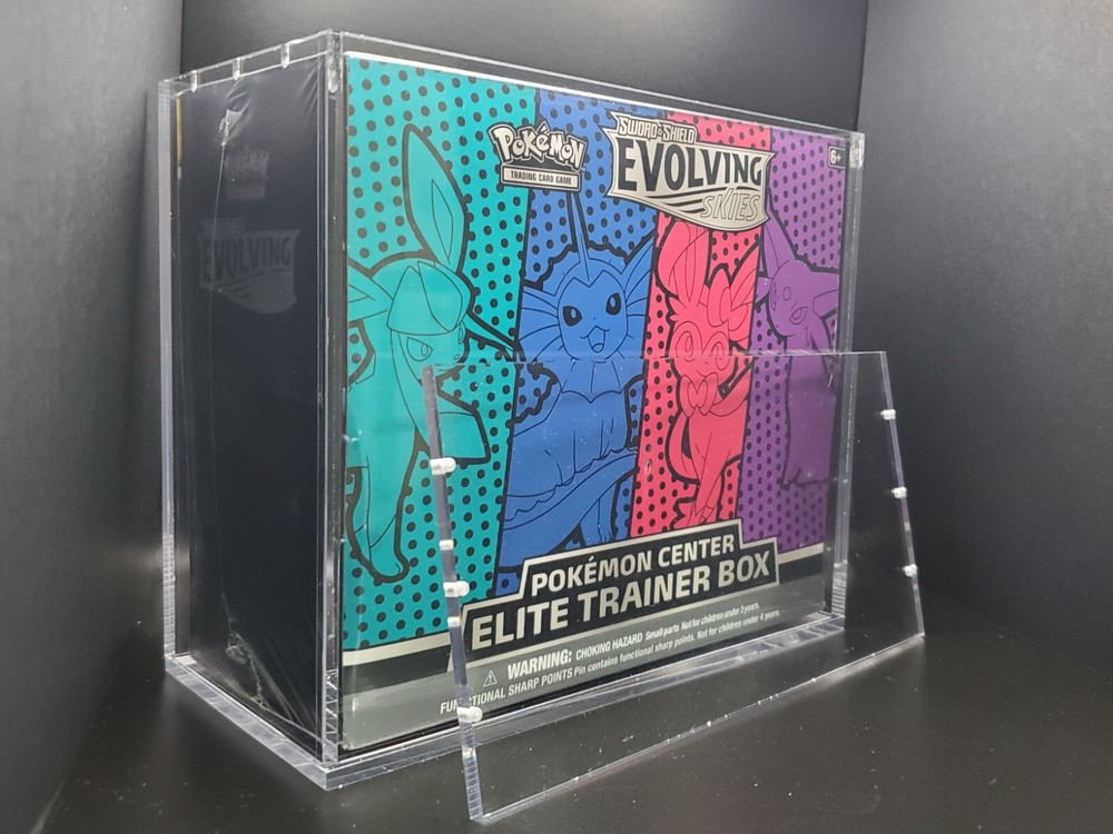 Acrylic Case For Pokemon Elite Trainer Box! Case Only!