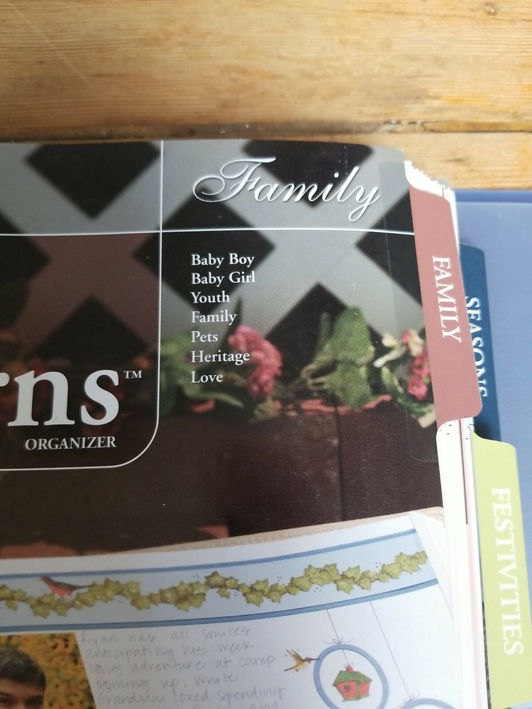 Creative Memories Page Patterns Organizer SCRAPBOOK Layout Ideas