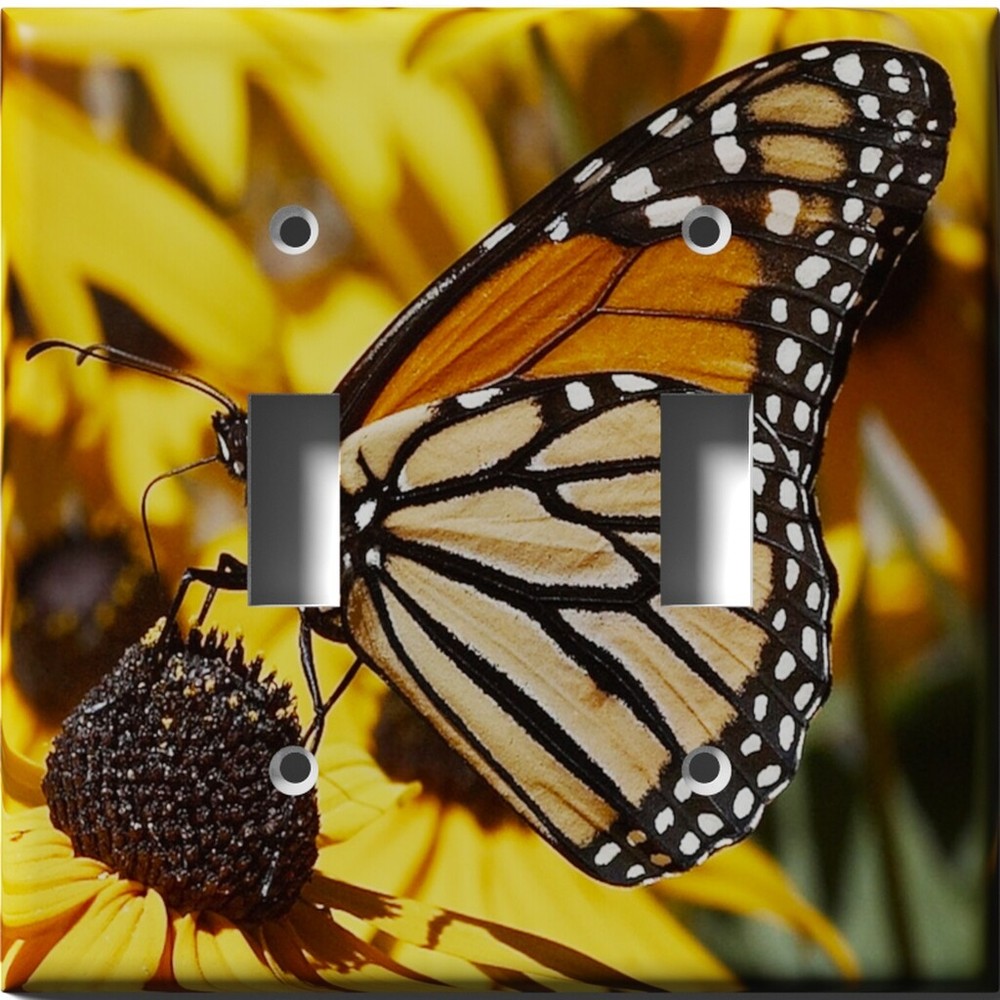 SnazzySwitch Monarch Decorative Light Switch Plate Cover