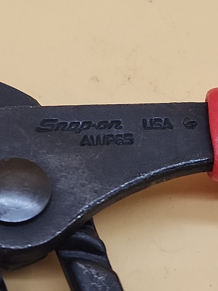 Snap-on Tools Adjustable Adjustable Joint Channel Pliers AWP65 USA