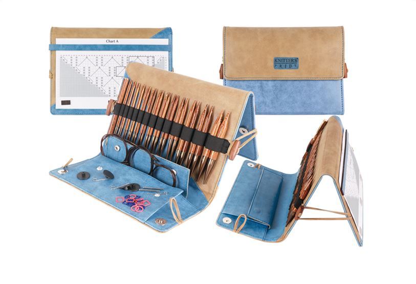 KnitPro Ginger Grande Deluxe Long Tip Knitting Needle Set