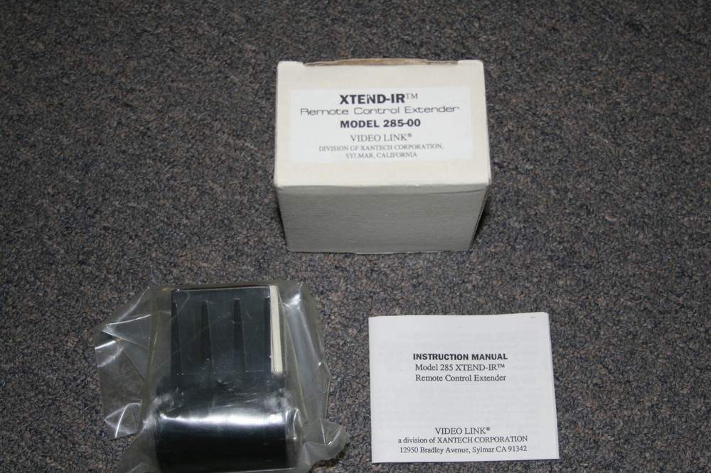 Video Link XTEND-IR Remote Control Extender 285-00 by Xantech