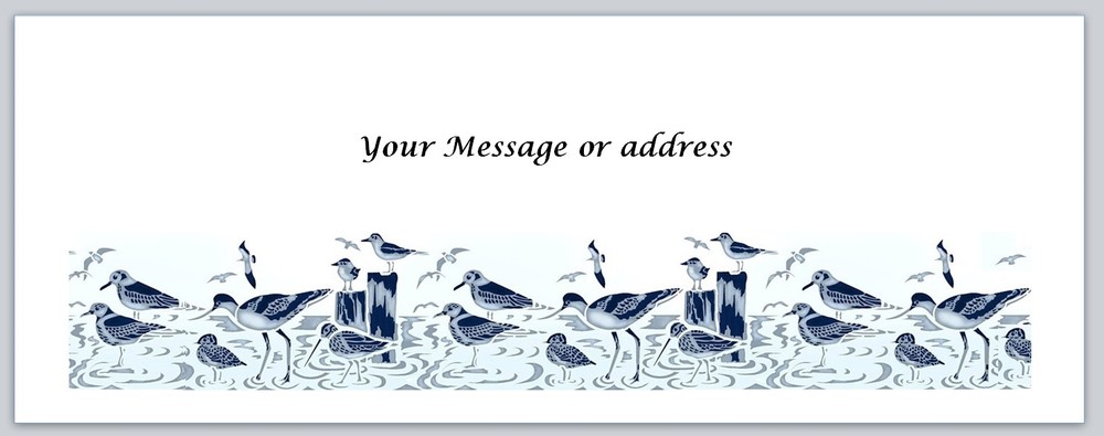 Personalized Address Labels Birds (BO 206)