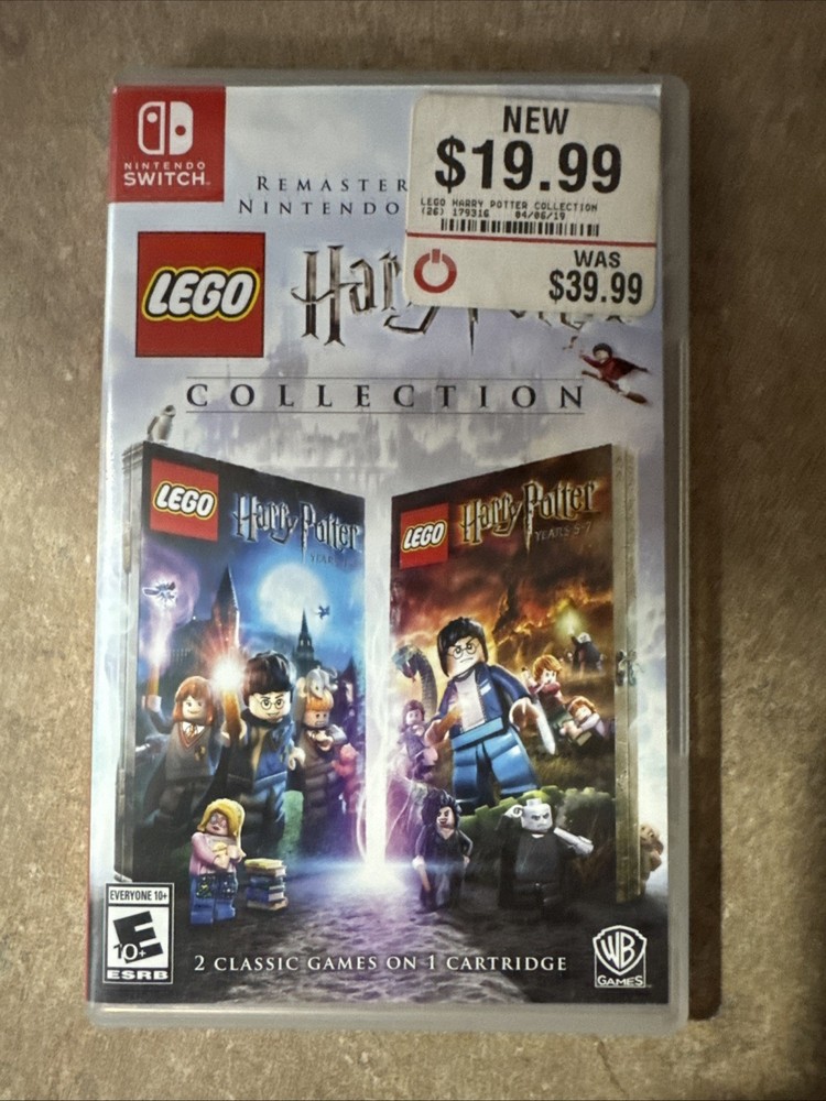 Authentic Case ONLY (NO GAME) Harry Potter Collection Nintendo Switch Box