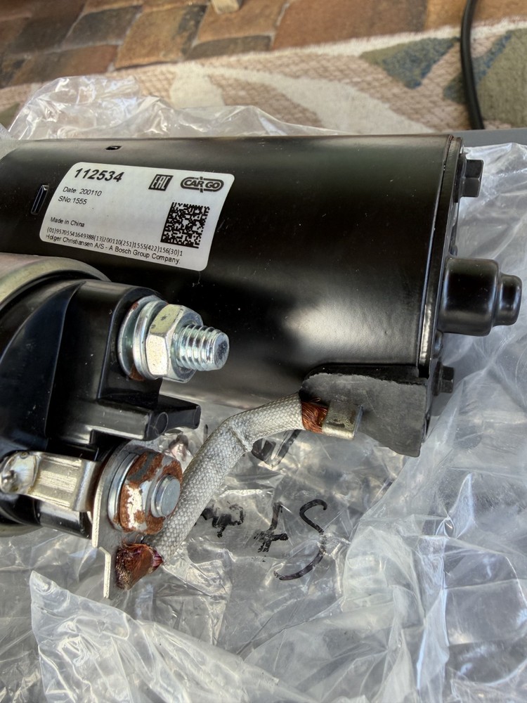 Volvo Marine d2-60 engine starter motor