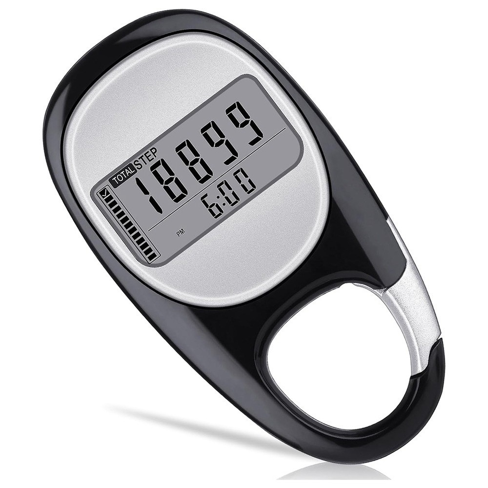 3D Pedometer for Walking Steps and Miles, Portable Step Counter for Walking3224