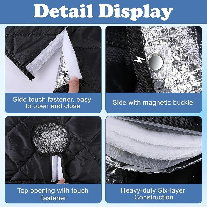 Waterproof Tankless Water Heater Cover Insulated Durable Easy Clean Protection