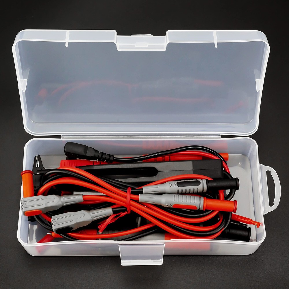 Multimeter Test Lead Set For Electrical Testing Soft Silicone Test Leads Kit For