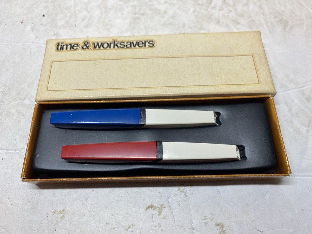 Vintage Time & Worksaver Set With Box