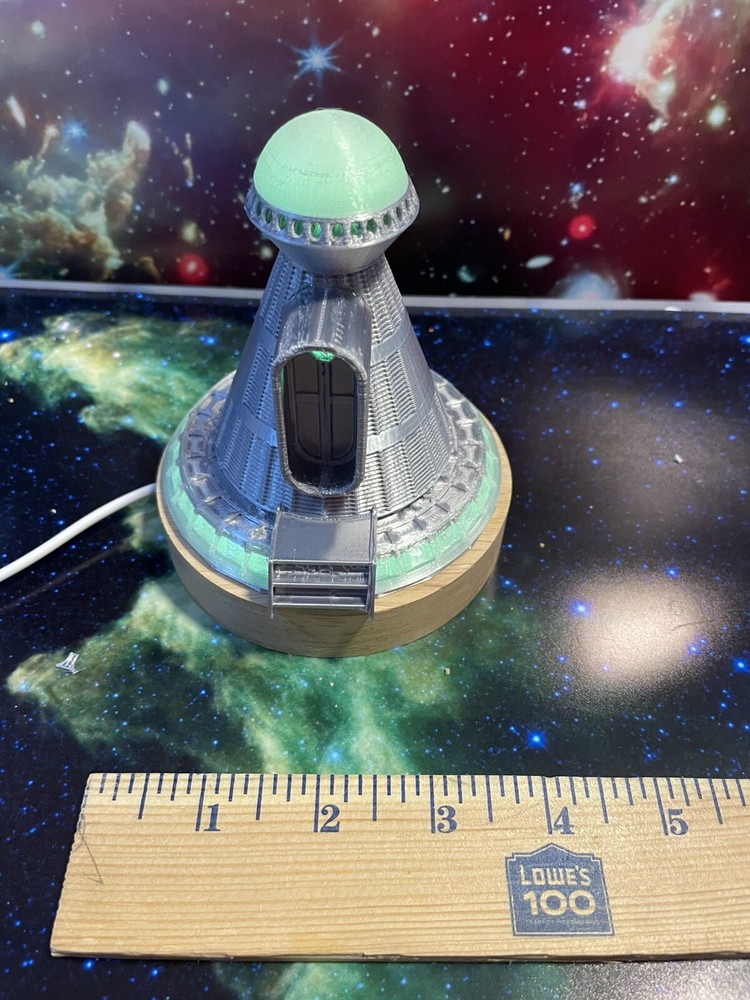 Lost In Space, sky pirate ship, miniature tribute, Light Up