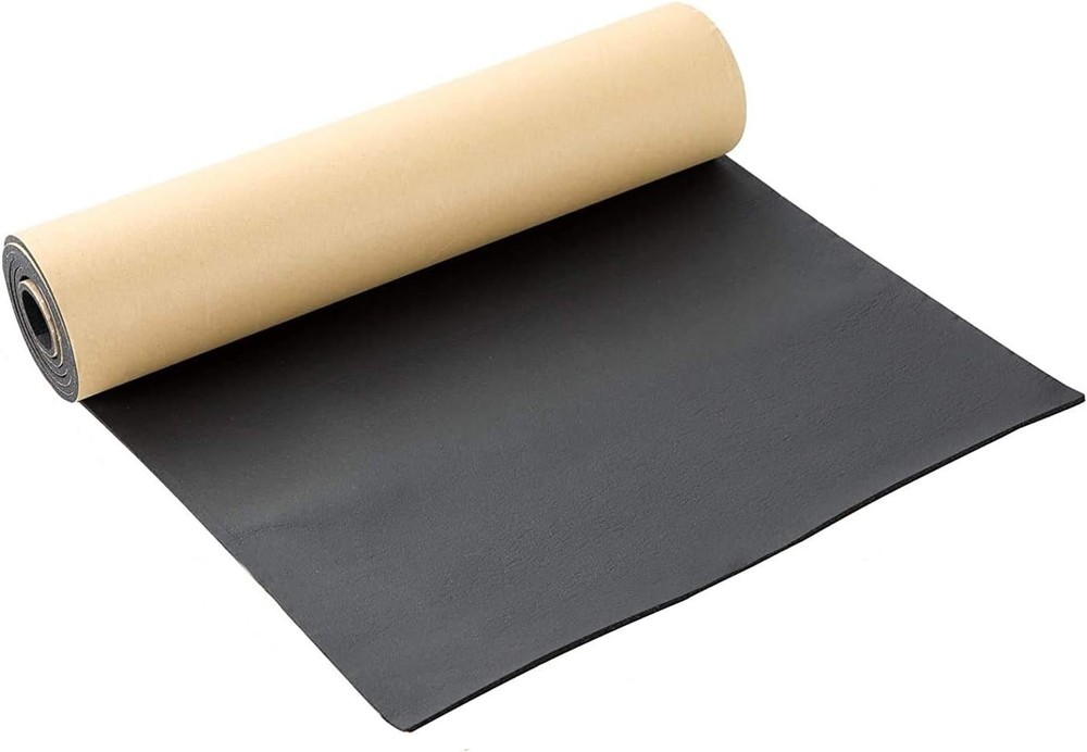Versatile 1/8” Thick Adhesive Foam Rubber Sheet - Ideal for Insulation & Gaskets