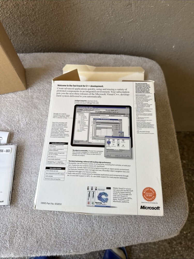 Microsoft Visual C++ Version 1.52 Power Tools for MS-DOS & Windows