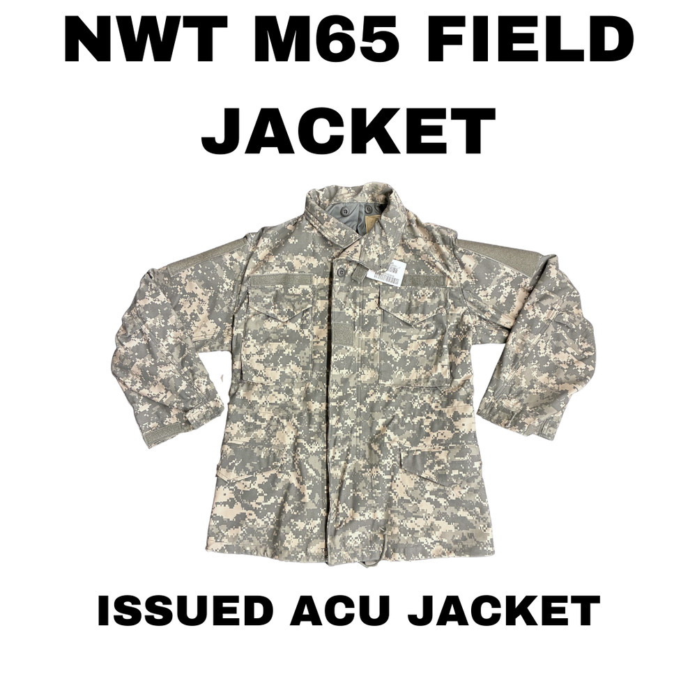 M65 Field Jacket NWT Medium Regular U.S. Military Issue ACU New With Tags
