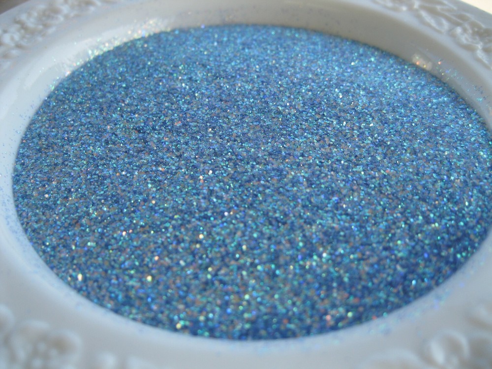 EXTRA FINE GLITTER - LIGHT BLUE - 3/200", .015" - 5 OUNCES