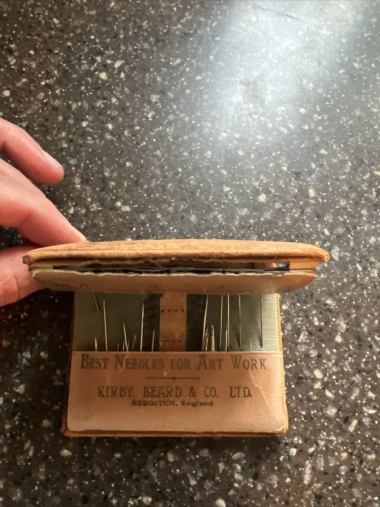 KIRBY BEARD & CO LTD Redditch, England Vintage Needle Case