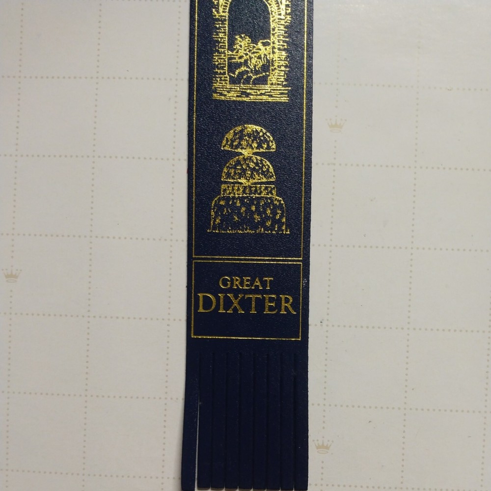 9” Leather Bookmark: Great Dixter