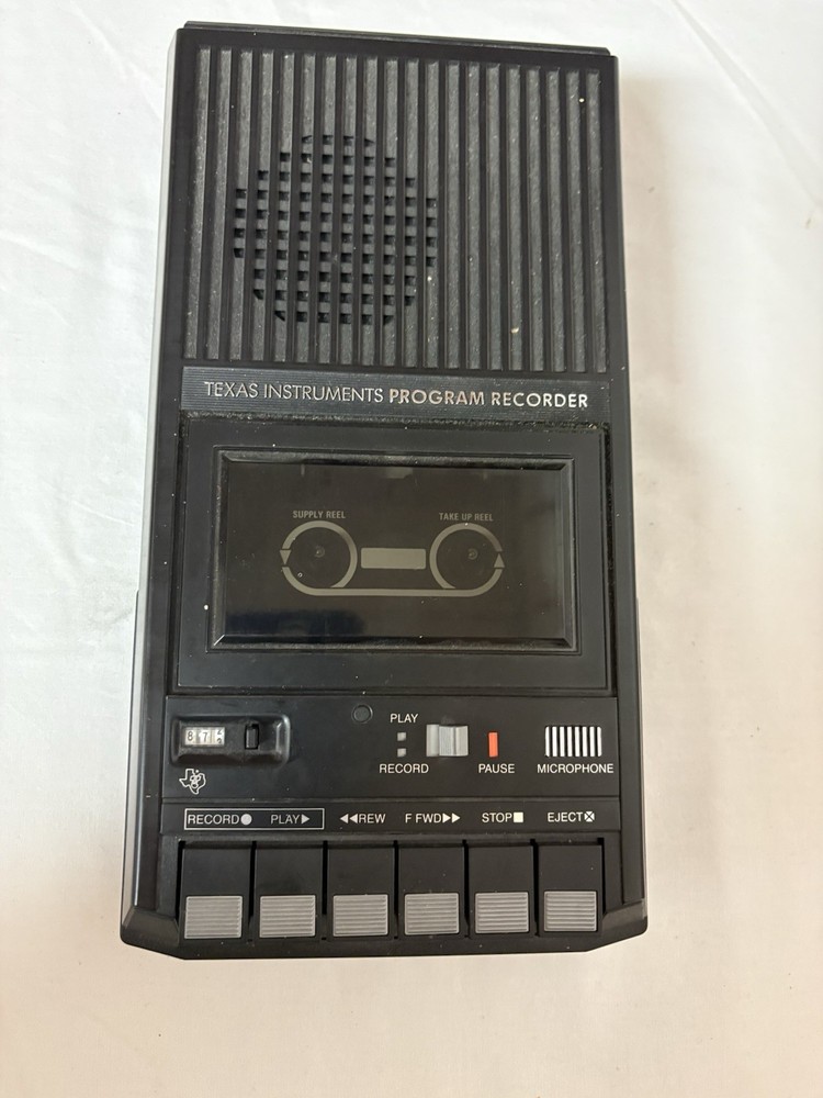 Texas Instruments Cassette Player/ Program Recorder PHP2700 **Partially Works