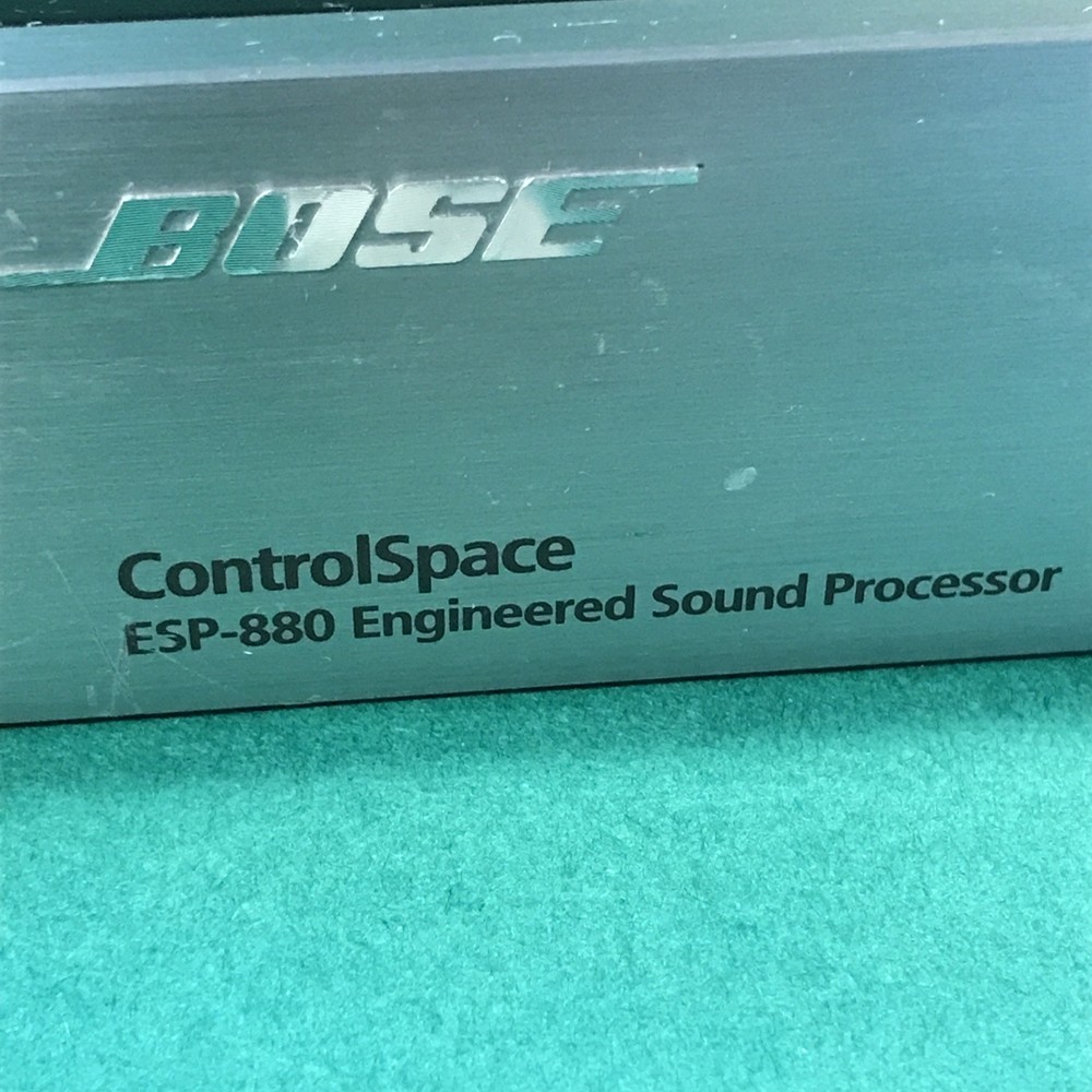 BOSE CONTROLSPACE ESP-880 Engineered Sound Processor w/ Ethernet Card