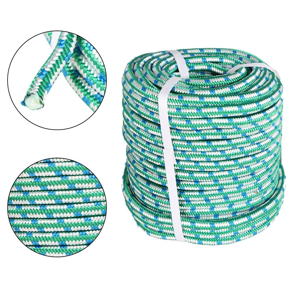 1/2" x 150' FT Double Braid Arborist Tree Climbing Rope Nylon Polyester