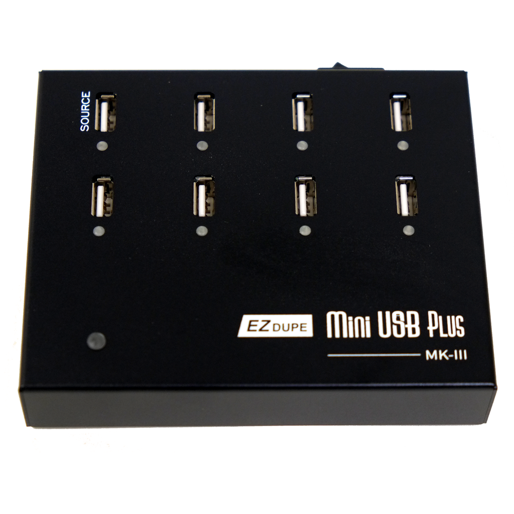 EZ Dupe 1 to 7 USB Duplicator - Multiple Flash Media Drive Clone Copier 45MB/Sec