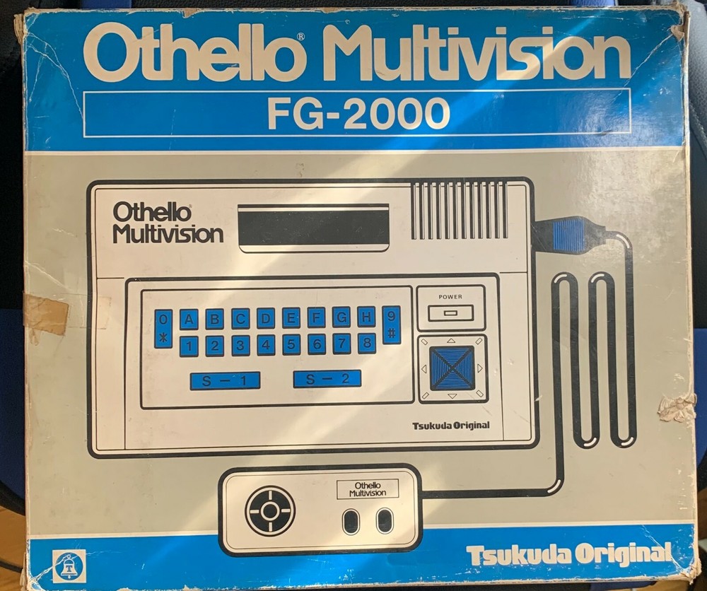 Othello Multivision FG-2000 Console System Japan Tsukuda Original SEGA