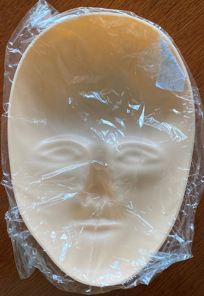 3D Makeup Practice face soft silicone makeup mannequin face