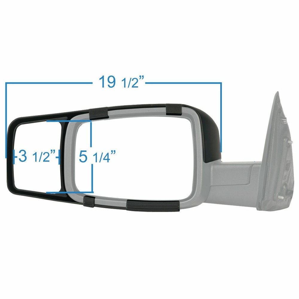 2009-2014 2015 2016 2017 2018 2019 DODGE RAM 1500 SNAP CLIP TOWING SIDE MIRROR