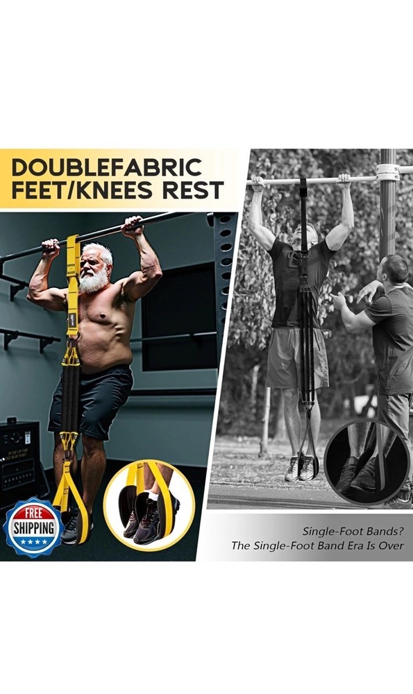 HOXWC Pull Up Assistance Bands, Adjustable Heavy Duty Resistance