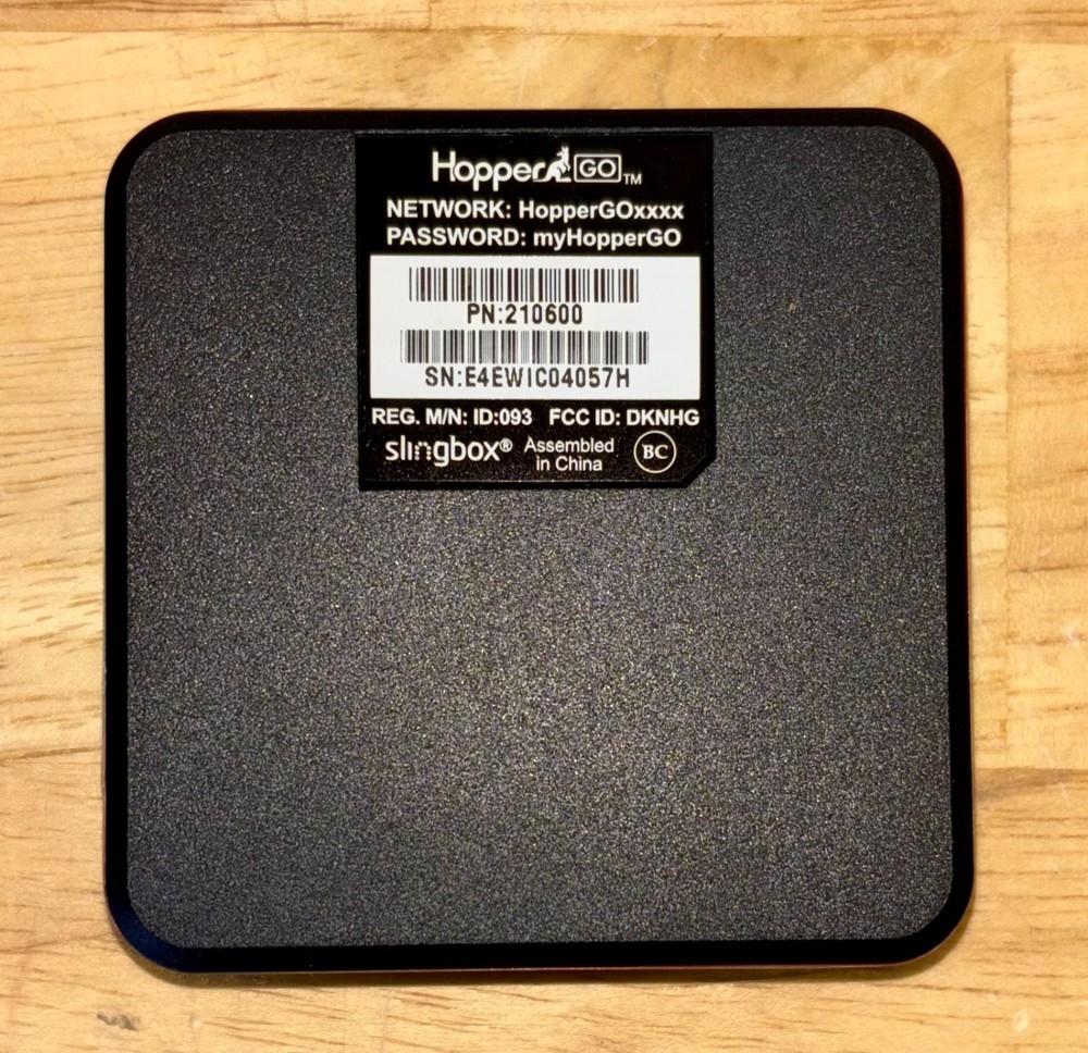 DISH Network Hopper Go. Open box